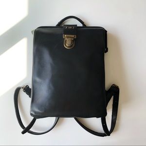 Classic Leather Backpack, Vintage inspired